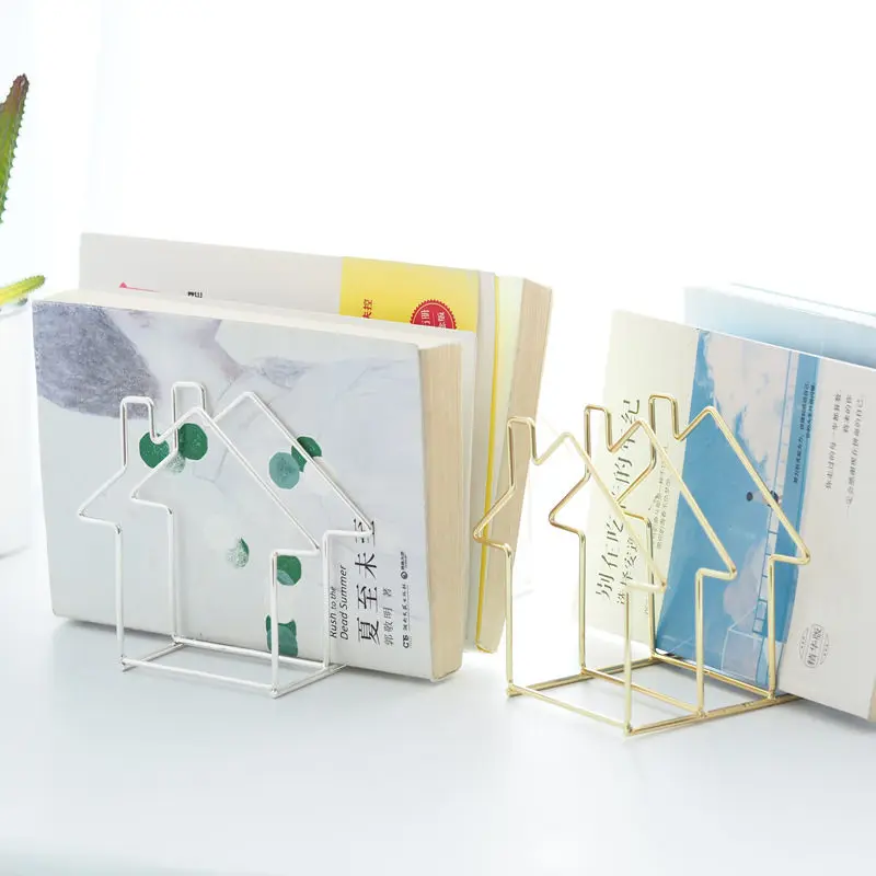 Coloffice Творческий упрощенный Металл выдолбленные книжная полка Высокое качество