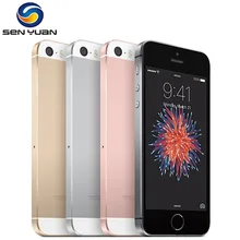 IPhone SE A1662 A1723 двухъядерным процессором, 2 Гб RAM, 16 ГБ/32 ГБ/64 Гб/128 ГБ ROM 4," разблокированный Apple iPhone SE, определение отпечатка пальца оригинальная б/у мобильных телефонов