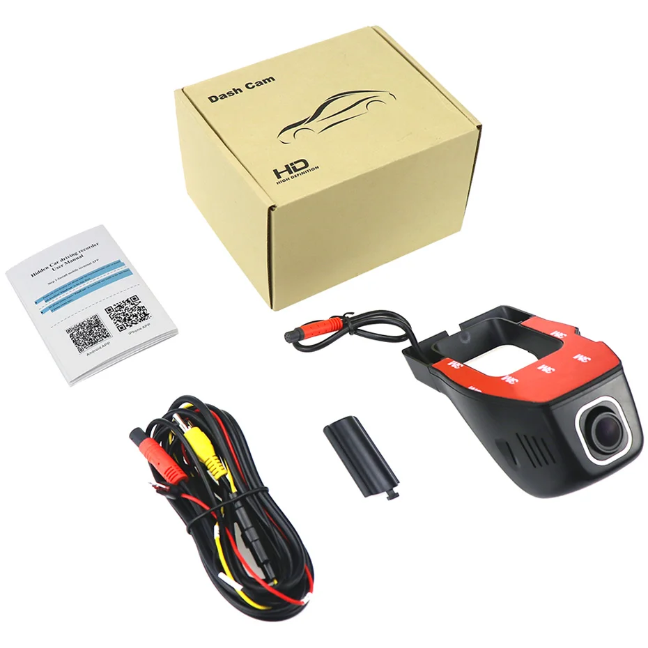 Olysine оригинальный Novatek 96658 WIFI Автомобильный видеорегистратор Full HD 1080P видео