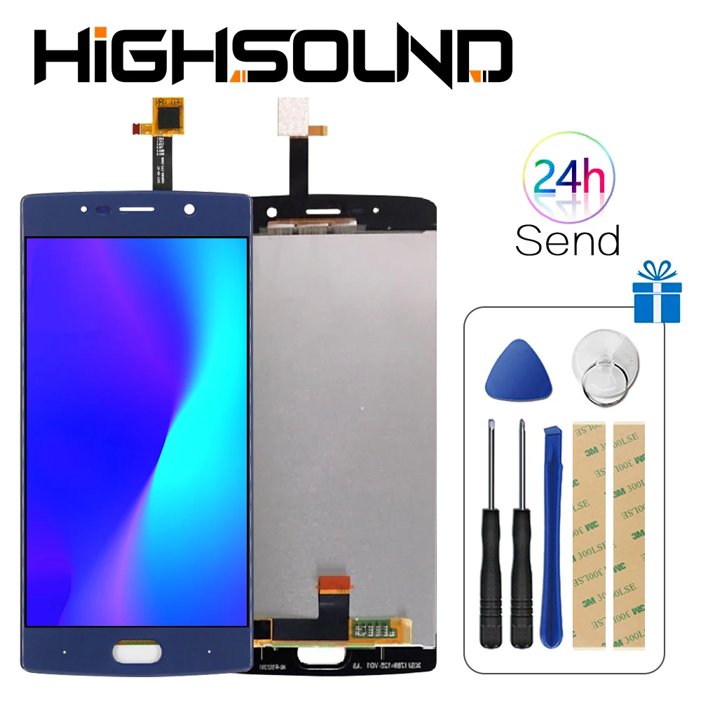 ЖК дисплей + сенсорный экран Doogee BL7000 100% оригинальный дигитайзер стеклянная