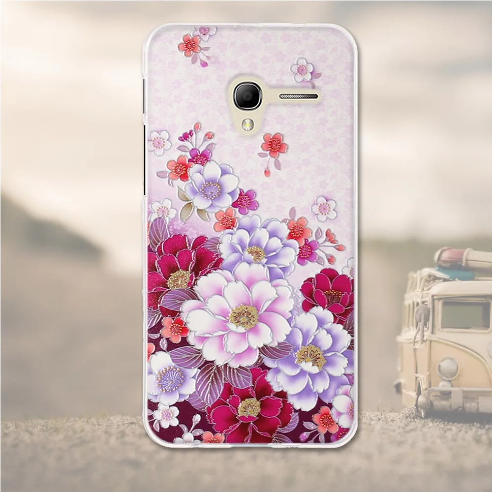 for Alcatel POP 3 5.0&quotCase Soft Silicon 3D Cute Back Cover 3G OT5065 5.0&quot Case | Мобильные телефоны и аксессуары