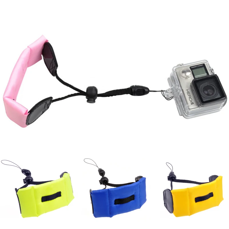 1 шт. цветной поплавок под водой из пенопласта ручной ремешок для GoPro Hero 4 3 + Sj4000
