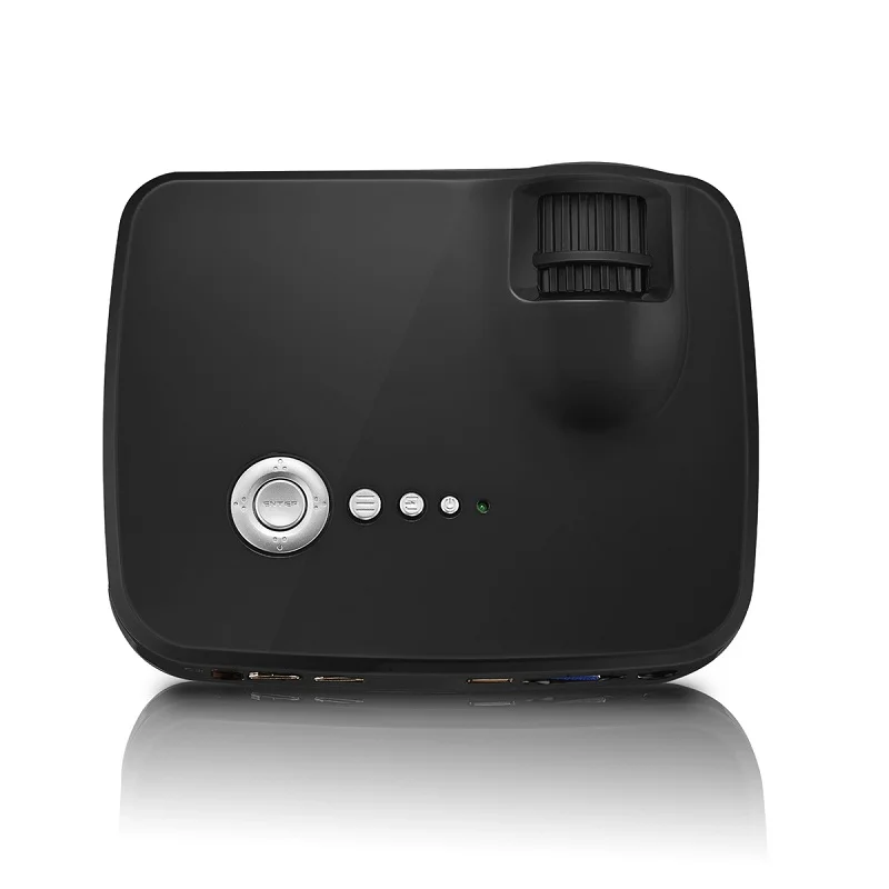 VIVIBRIGHT simplebeamer gp70 Портативный светодиодный проектор видео 1200 люмен дома Кино