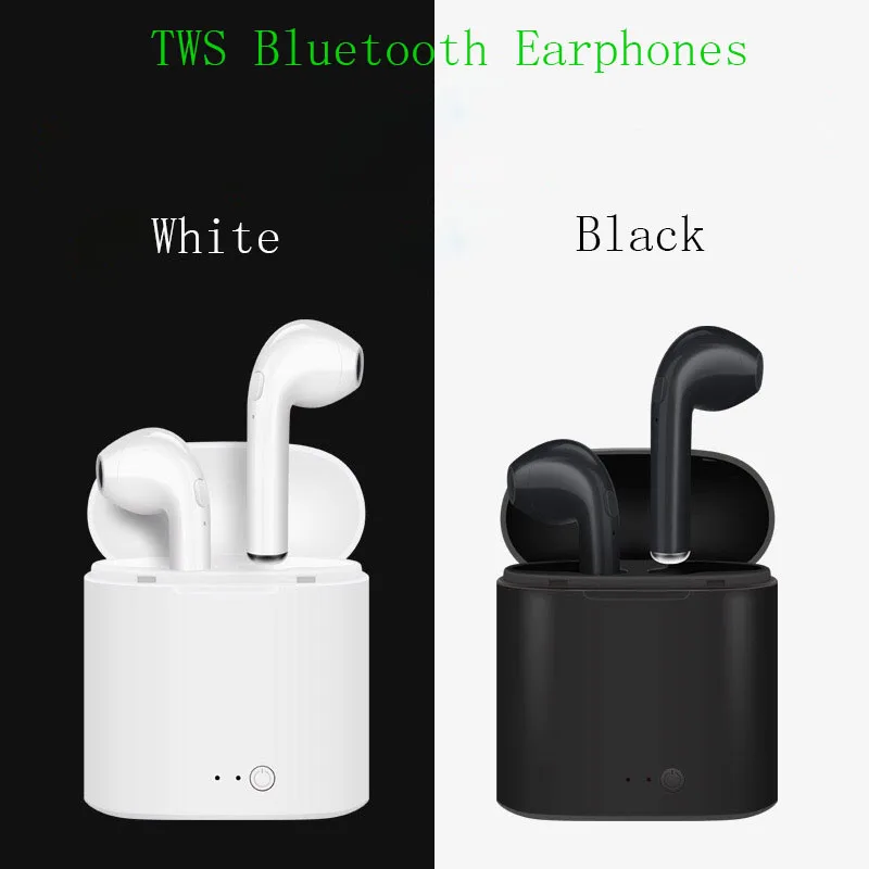 TWS Bluetooth-гарнитура мини беспроводные наушники с микрофоном миниатюрные