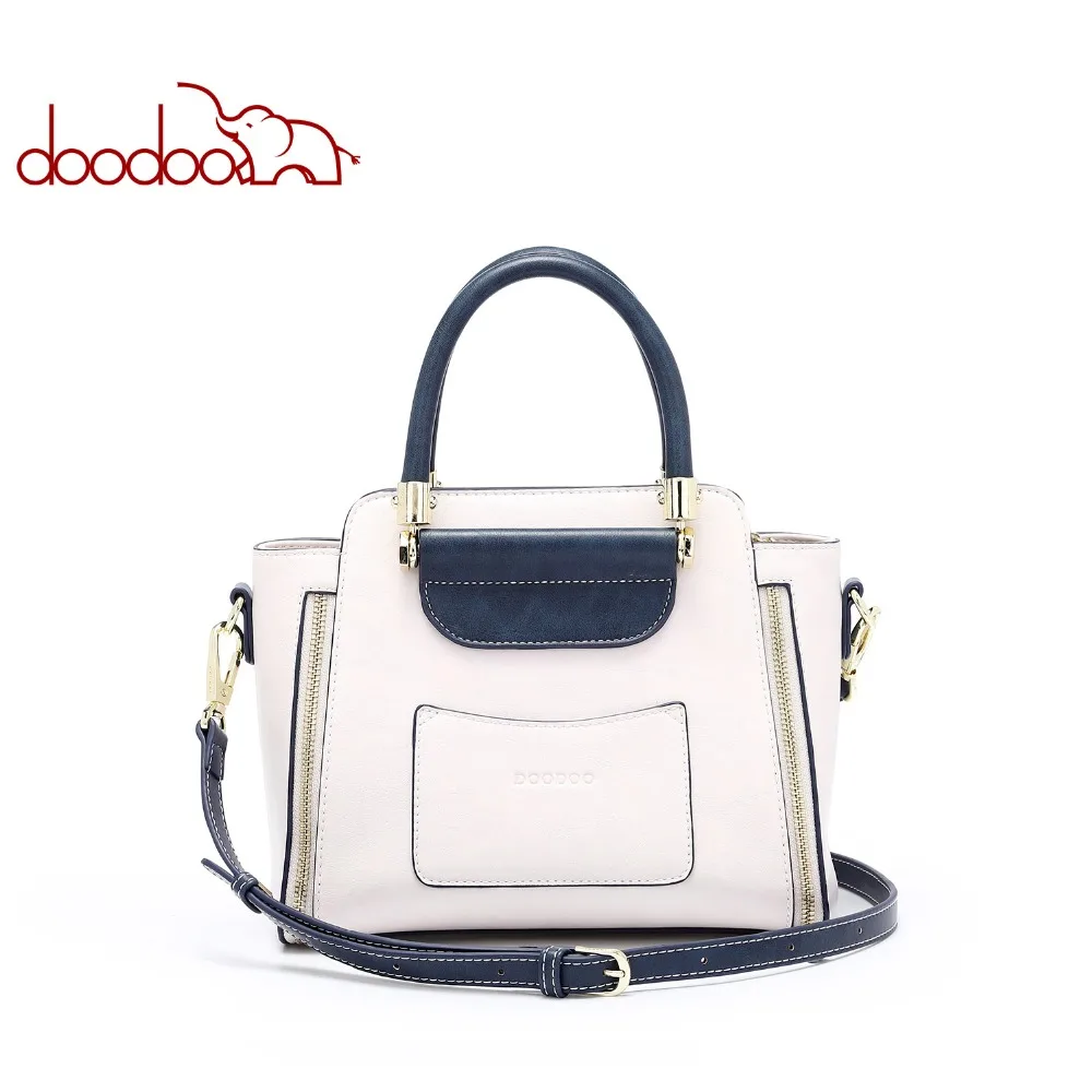 DOODOO новая маленькая сумка на плечо Женская роскошная кожаная через женская клатч