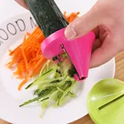 Спиральный слайсер для фруктов и овощей, устройство для нарезки овощей, для приготовления салата, моркови, резак для редиски, кухонные принадлежности, приспособление