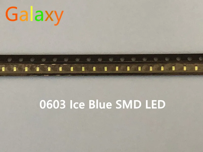 500 шт/0603 светло-голубой 1608 ультра яркий синий SMD LED индикация | Лампы и освещение