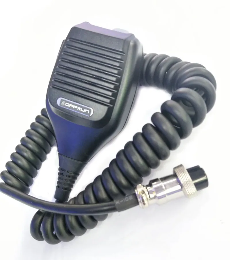 Микрофон для рации Kenwood 8 контактный круглый радио раций с разъемом сделай сам