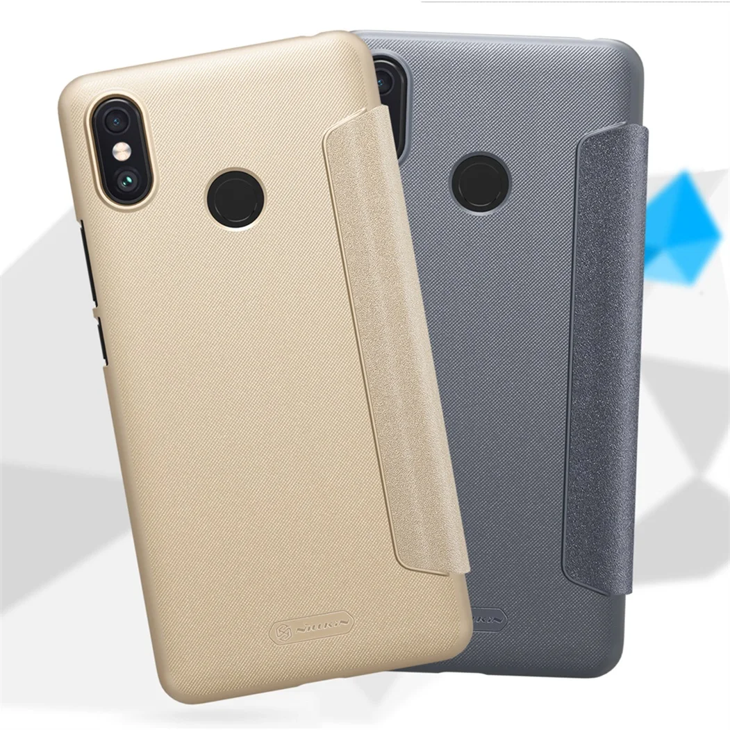 Xiaomi Mi Max 3 Чехол-книжка NILLKIN Sparkle супер тонкий флип-чехол из искусственной кожи чехол для Xiaomi Mi Max 3 с функцией сна