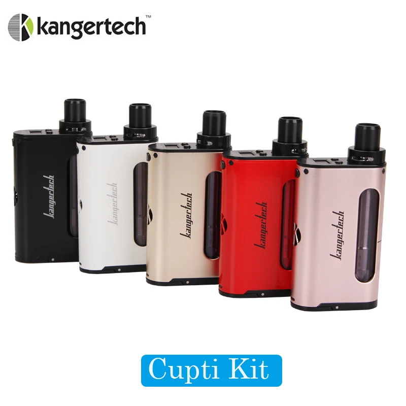 100% оригинал Kanger Cupti Starter Kit 75 Вт TC Mod с 5 мл танк распылитель электронная сигарета