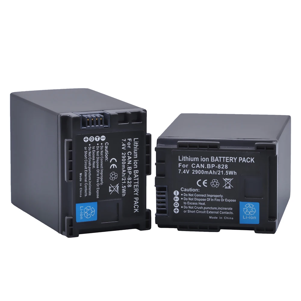 Аккумуляторы для фотоаппаратов Canon VIXIA GX10 XF400 XF405 HFG20 HFG30 HFG40 HFM41 HFM400 HFS21 HFS30 2900 мАч 3