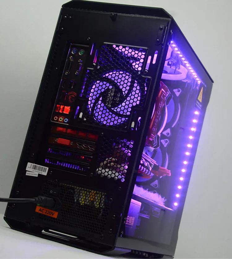 PHANTEKS PK-314ETG из закаленного стекла RGB Алюминиевый чехол для компьютера с водяным охлаждением(поддержка 240& 280 водяного охлаждения/светильник RGB