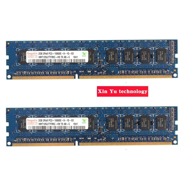Пожизненная гарантия на память для настольных ПК Hynix DDR3, 2 Гб, 1333 МГц, PC3-10600, 1333, ОЗУ для компьютера, 240PIN, оригинальная, Подлинная