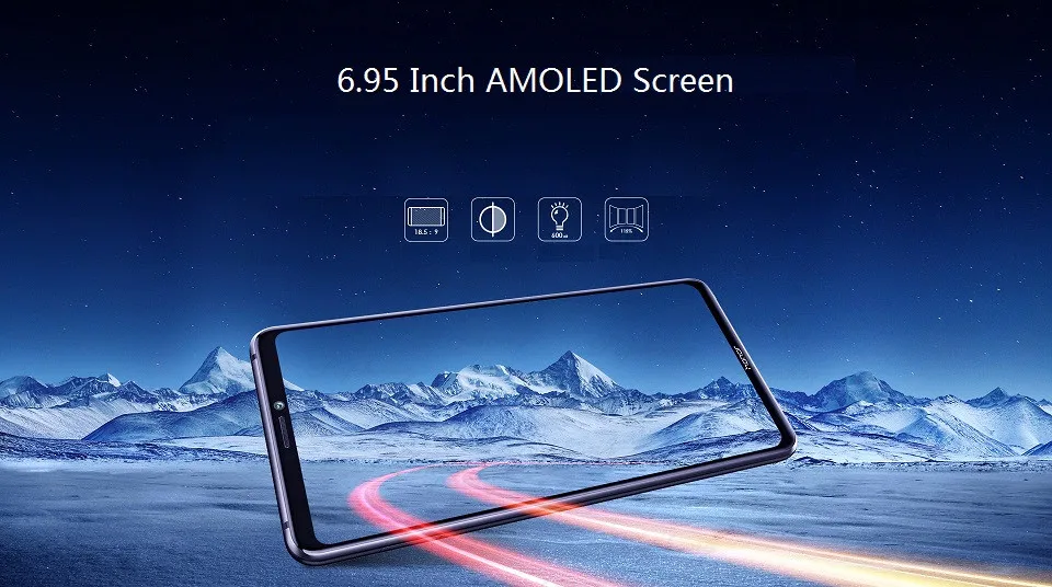 HONOR Note 10, игровой смартфон, 6,95 дюймов, Kirin 970, четыре ядра, 5000 мАч, аккумулятор, Android 8,0, отпечаток пальца, 24мп, NFC