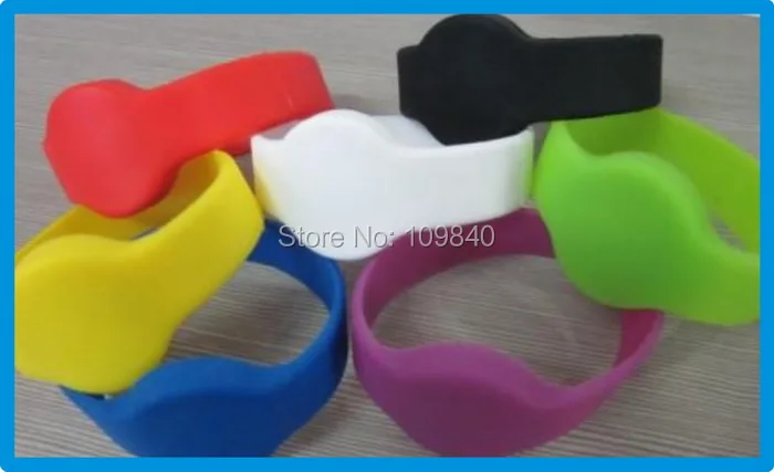 500pcs 13.56MHZ RFID Silicone Wristband with NTAG213,ISO14443A RFID Bracelet for access control/events