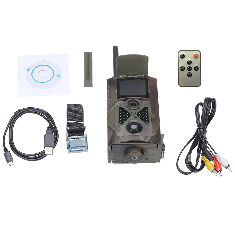 Suntek HC550G Hunting Camera 3G GPRS MMS SMTP/SMS 16MP 1080P 120 Degrees PIR 940NM Infrared Wildlife Trail | Спорт и развлечения