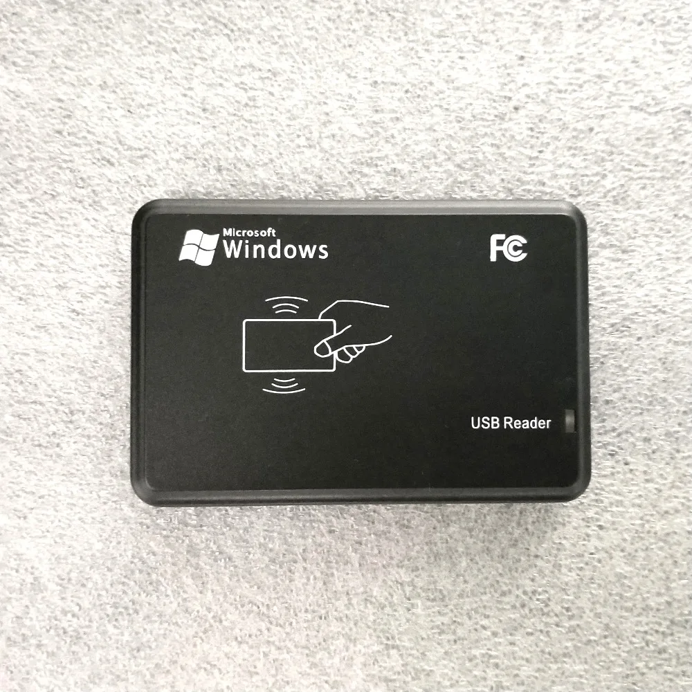 RFID R20D считыватель ID карт Подходит для LF Чип TK4100 EM4100 EM4200 большой размер Бесконтактный интерфейс USB windows