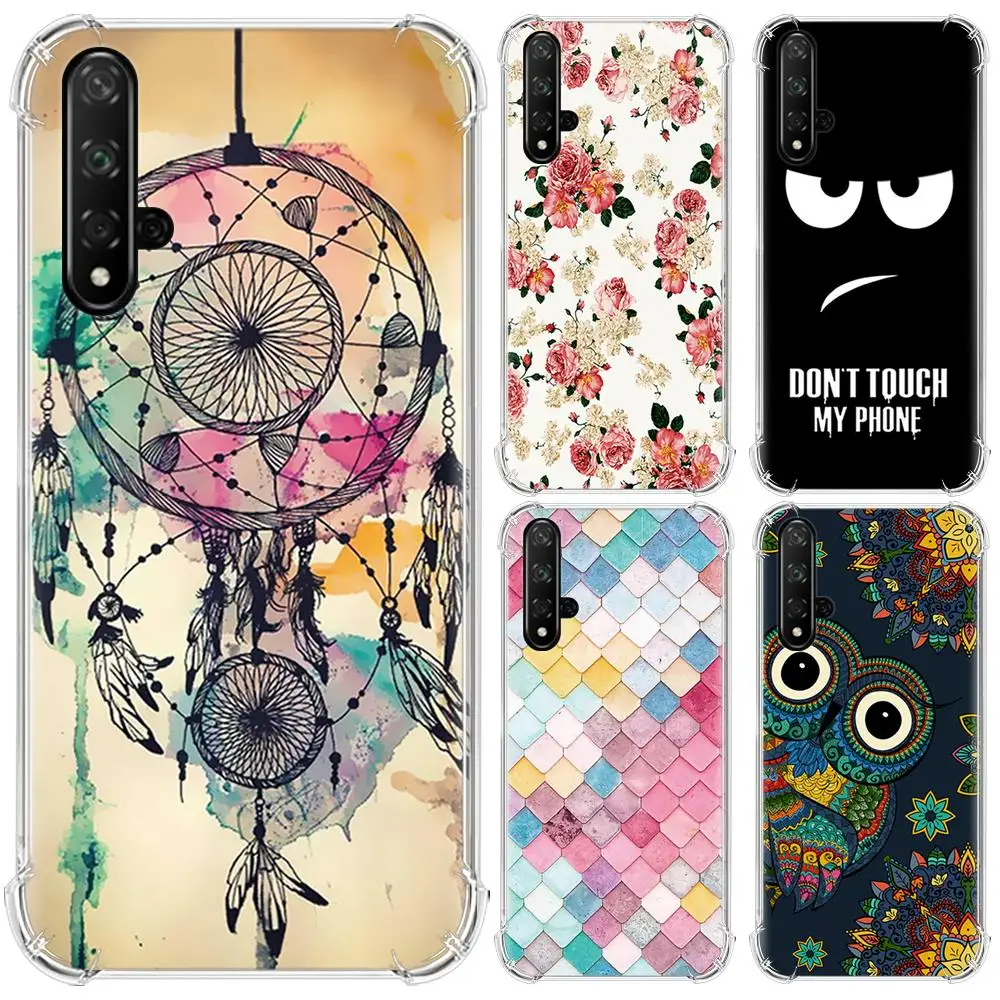 TPU Soft Cases for Huawei Honor 20 Case Silicone Cover Pro Phone Back Shell Fundas Cpqie |