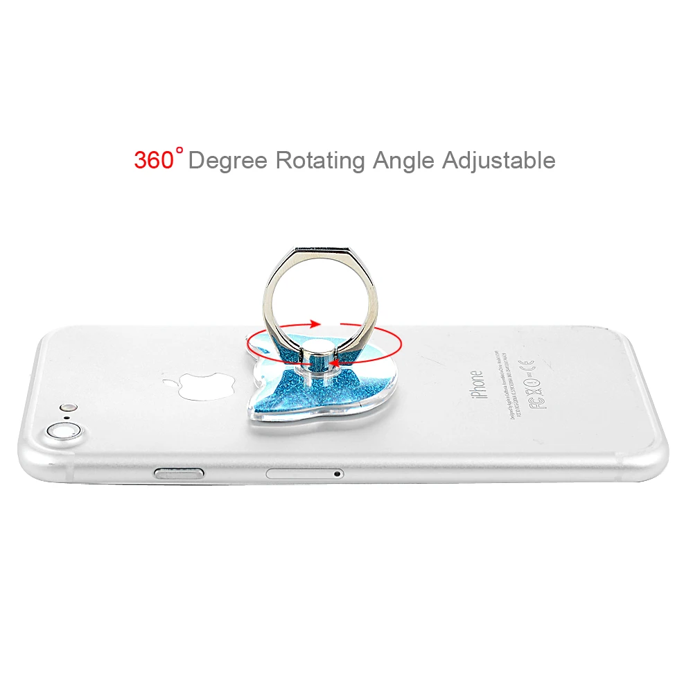 Turata 360 градусов палец кольцо держатель Гнездо универсальный для airpods iPhone SE x Samsung