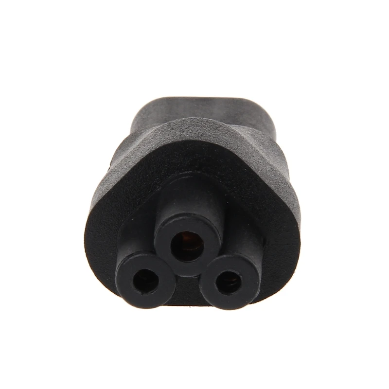 Адаптер источника питания IEC 320 C5 с 3-контактным гнездом на 2-контактный штекер C8 |