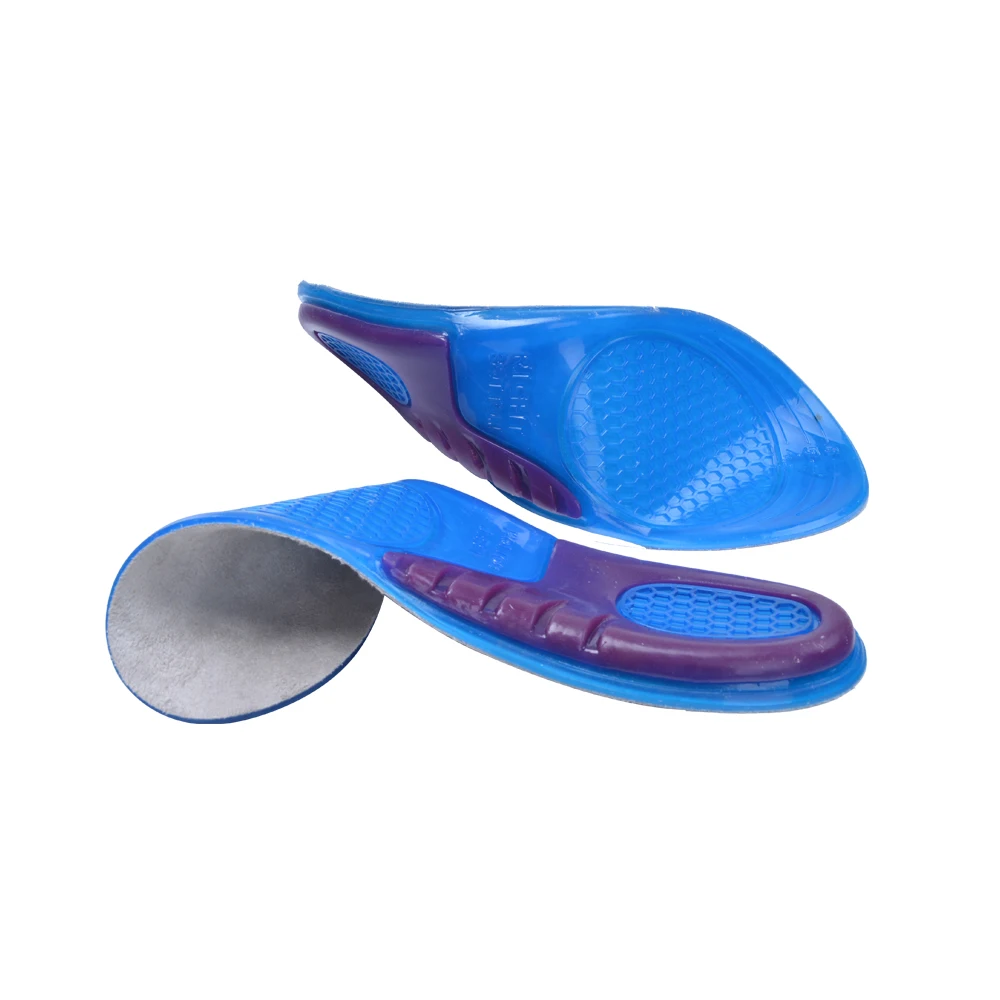 Silicon Gel Insoles Foot Care for Plantar Fasciitis Heel Spur Running Sport Insoles Shock Absorption Pads arch orthopedic insole