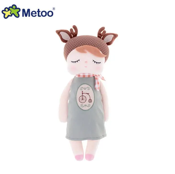33 см Metoo куклы Kawaii Мягкие плюшевые животные детские игрушки для девочек одежда