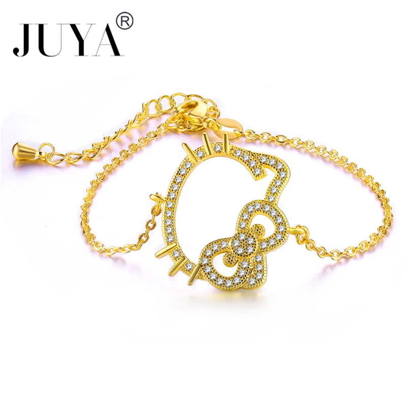 Колье bracciali Donna, модные трендовые красные веревочные бусы hello kitty, браслеты для женщин, ювелирные изделия Sieraden, очаровательные браслеты и браслеты Bijoux