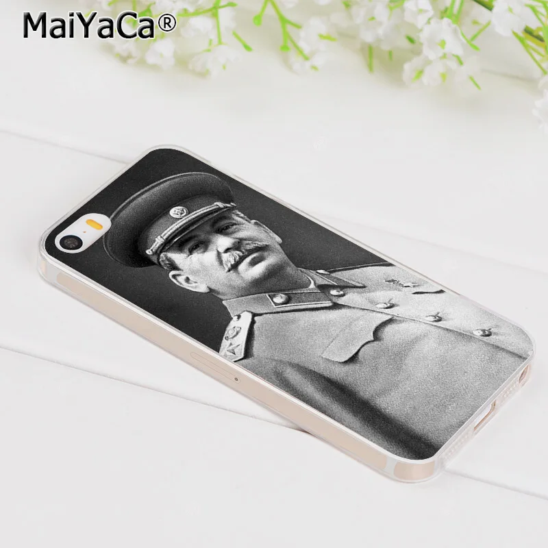 MaiYaCa Сталин советский Мягкий ТПУ чехол для телефона iPhone 8 7 6 6S Plus X 5 5S SE 11pro