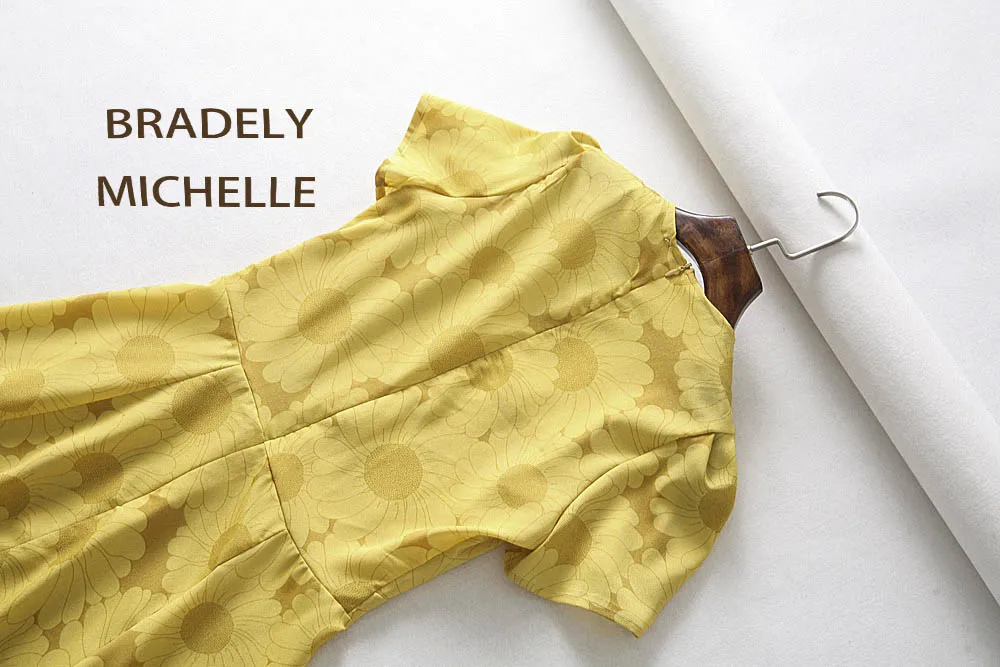 BRADELY MICHELLE, Летнее мини платье, сексуальное, v-образный вырез, короткий рукав, с принтом, платья для женщин на молнии