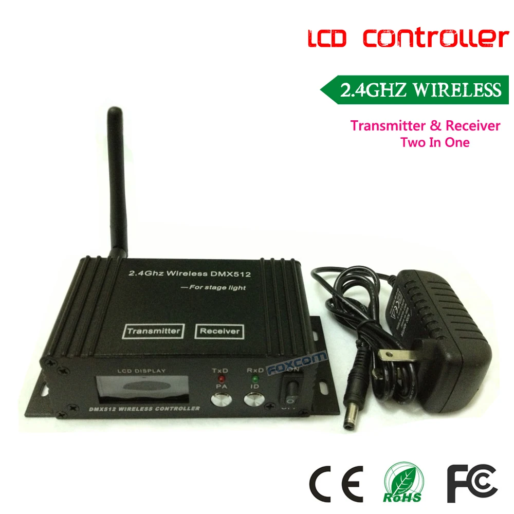 Профессиональный беспроводной DMX512 передатчик и приемники 2 4 ГГц пульт dmx par can |
