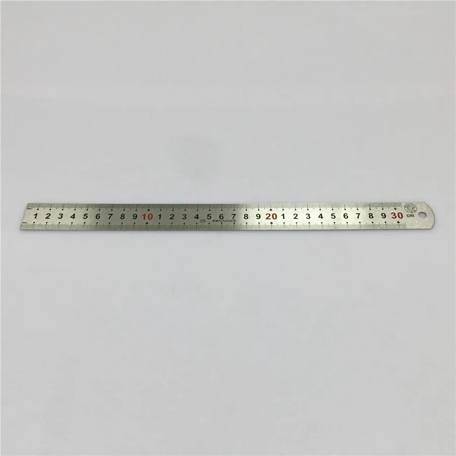 Двусторонняя линейка STARPAD из нержавеющей стали|double-sided| |