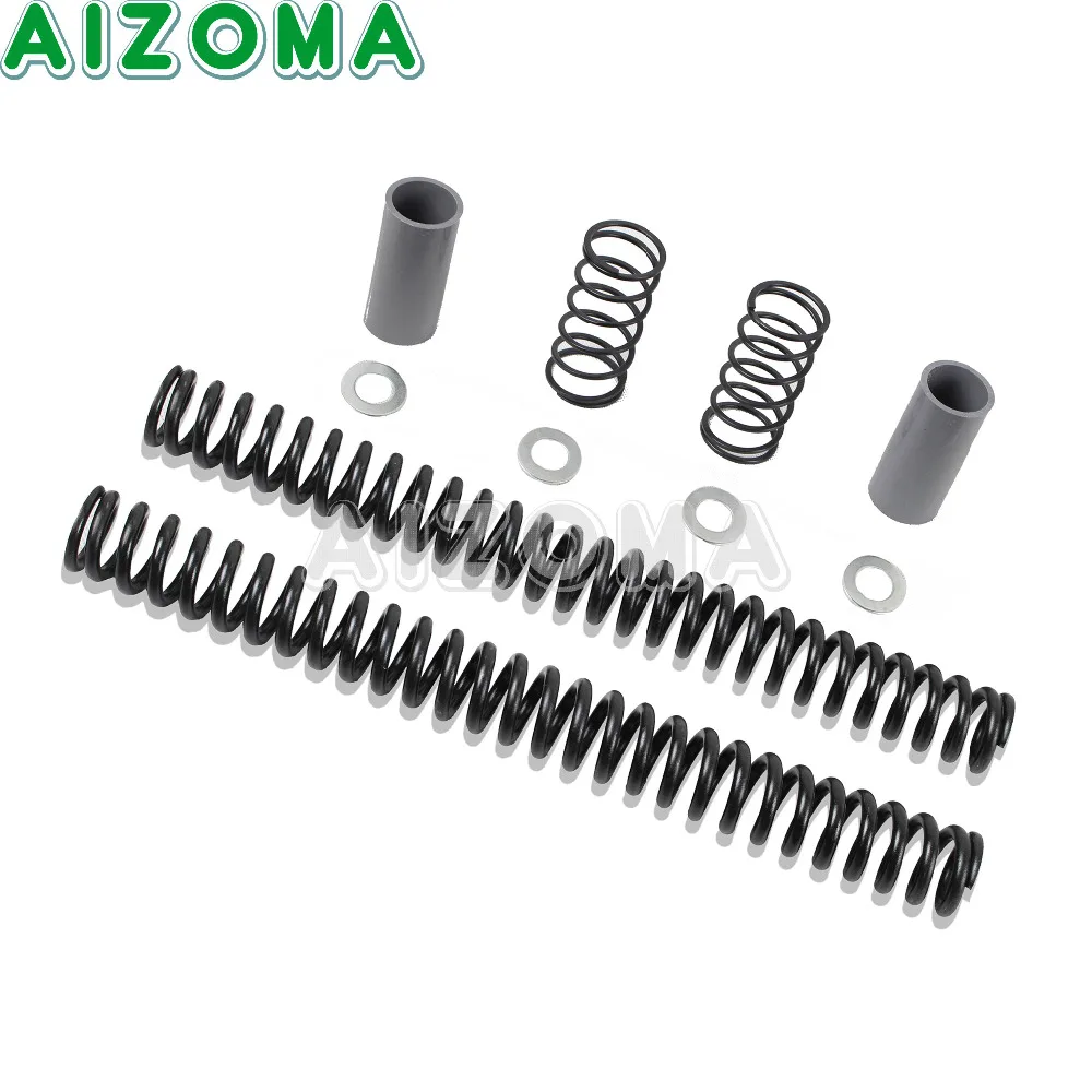 Стальной вилочный комплект для мотоцикла 49 мм опускания пружин вилки Harley Dyna FXD FXDL