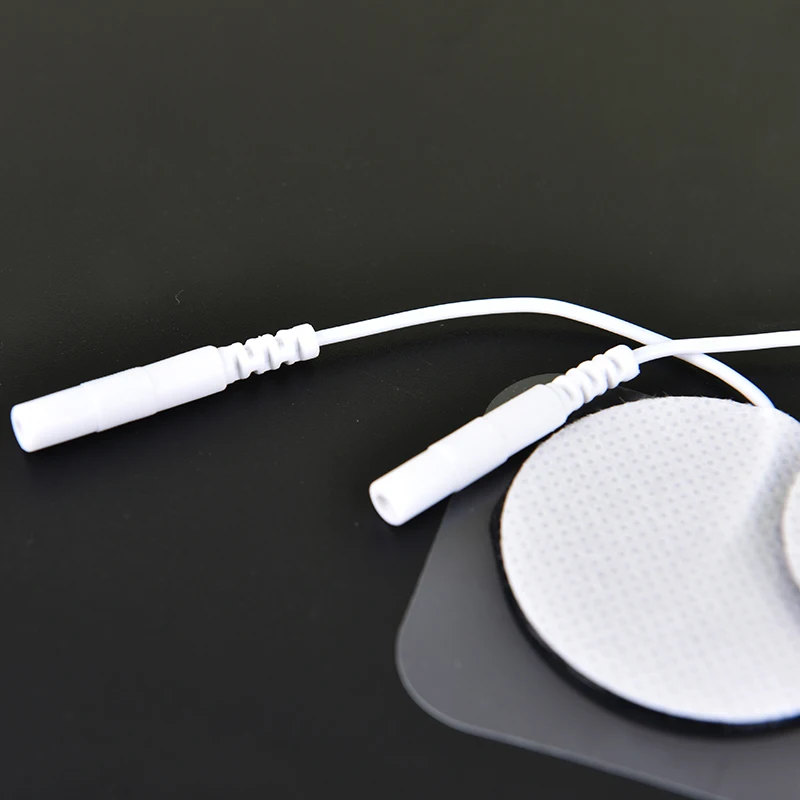 

10Pcs White Electrode Pads Digital For Tens Digital Therapy Machine Massager Pad