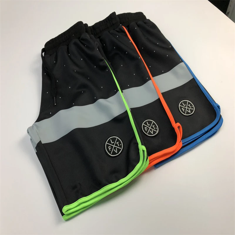 Шорты для бега мужская спортивная одежда полосатые шорты с карманами