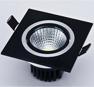 Бесплатная доставка черный корпус 9 Вт Диммируемый монолитный блок светодиодов