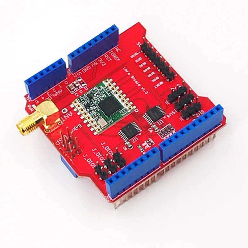 Бесплатная доставка 1 шт. длинные расстояние беспроводной 433/868/915 мГц Lora щит для