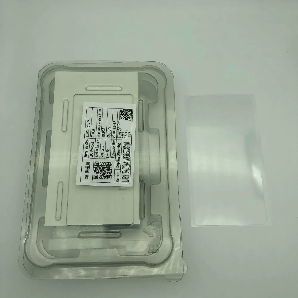 T-OCA клей 125 мкм для SM s7 egde s8 plus s9 plus Note 8 s10 plus Note 10 plus загнутый экран ламинирование OCA клей 100 шт