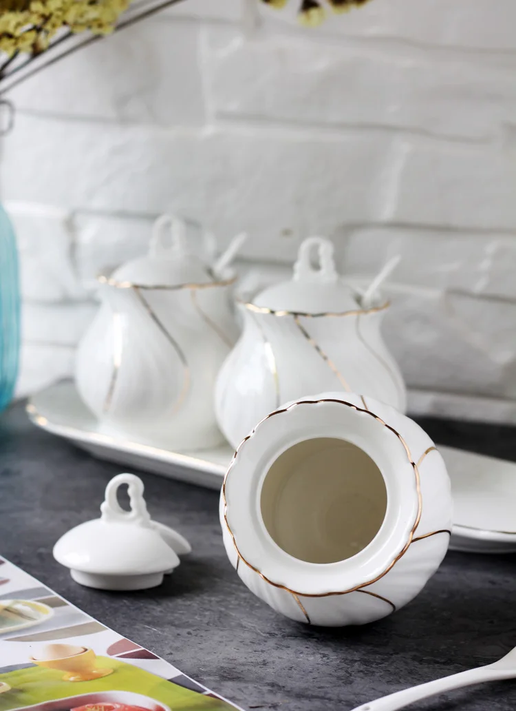 Пномпень bone China банка для приправ кухонная герметичная банка Бытовая коробка для приправ бутылка большой объем коробка для приправ банка для конфет