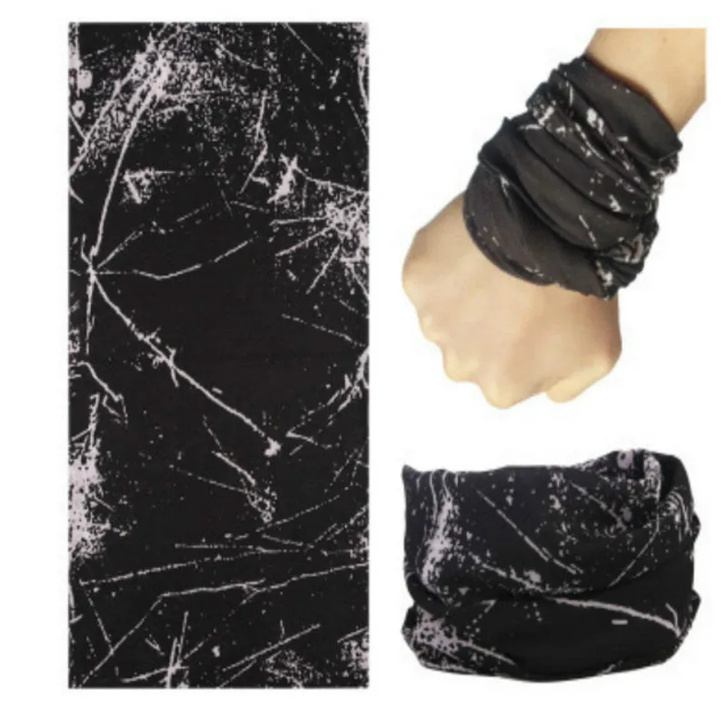 Спортивная велосипедная маска для лица с черепом шеи термо-шарф ветрозащитная