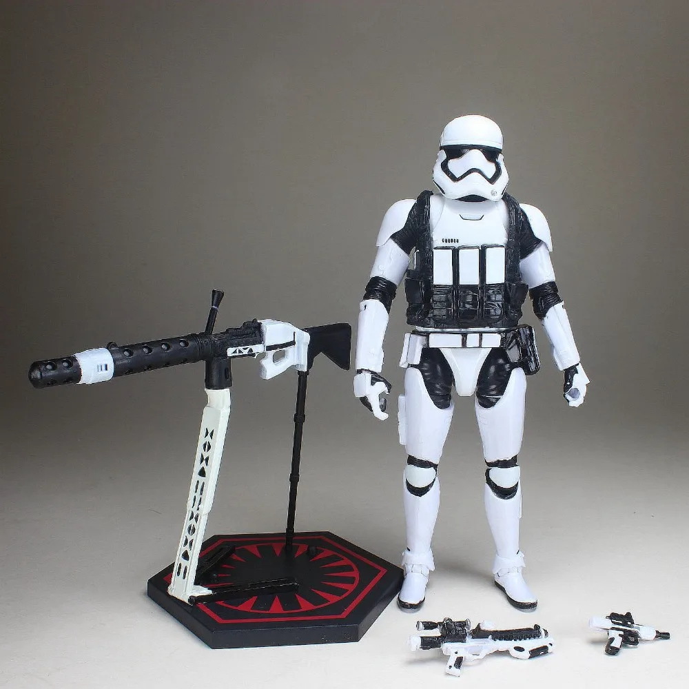 Звездные войны черная серия первый заказ Trooper Heavy Gunner Blaster " свободная фигурка