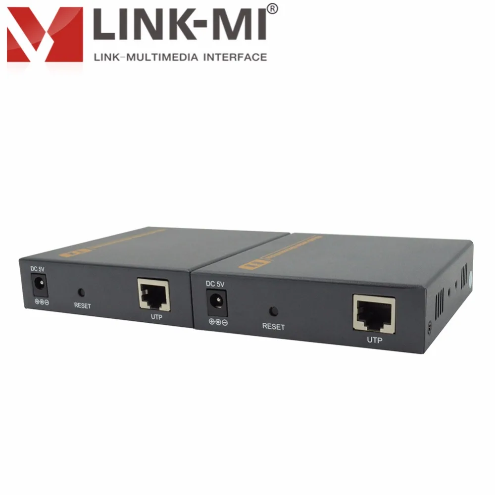 LINK MI LM DT206KM VGA высокой четкости передатчик расширения сигнала + USB 200 м с KVM и 3 5 мм