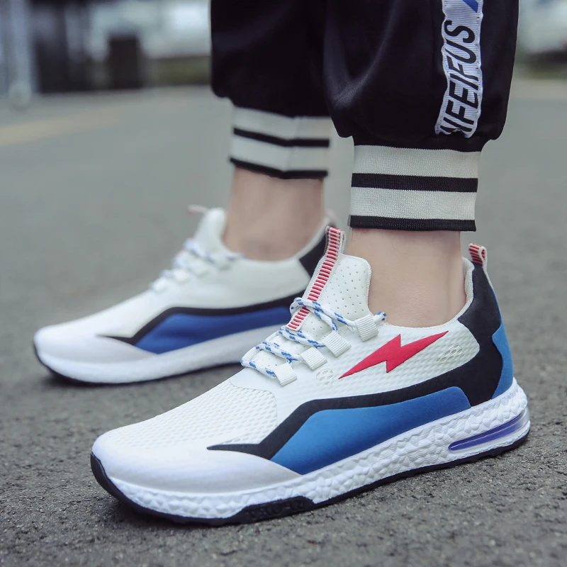 Три кроссовки амортизацию Для мужчин от черная обувь Брендовая мужской