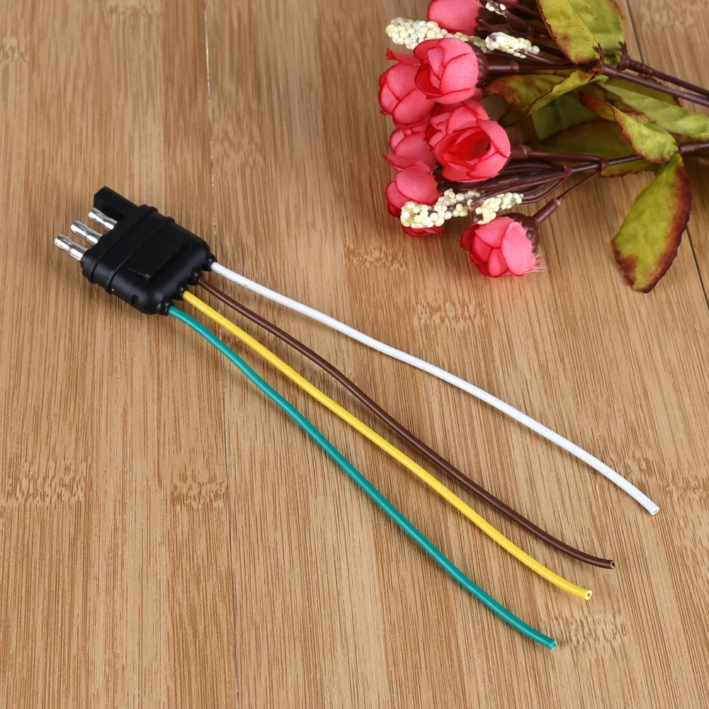 VODOOL прицеп вилка 4 полюса контактный грузовик плоский Жгут проводов комплект