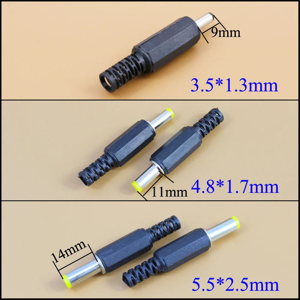 YuXi 3 5*1 мм/4 8x1 7 мм/5 5*2 5 мм разъем питания постоянного тока с наконечником для HP asus