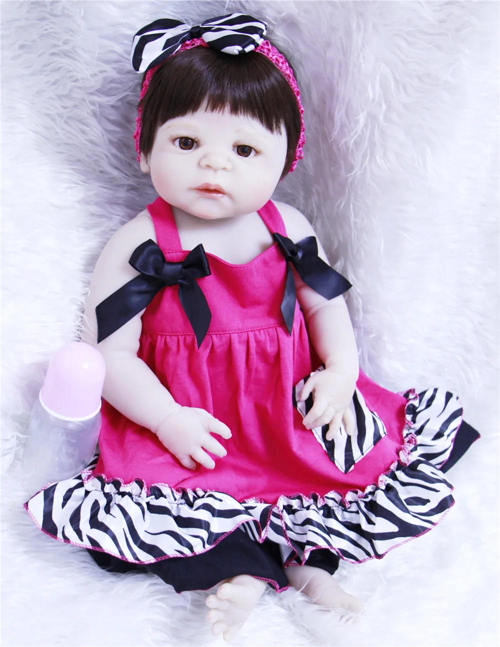 Npk куклы полный силиконовые Кукла реборн Bebe vinyle com корпоративных де Menina Reborn