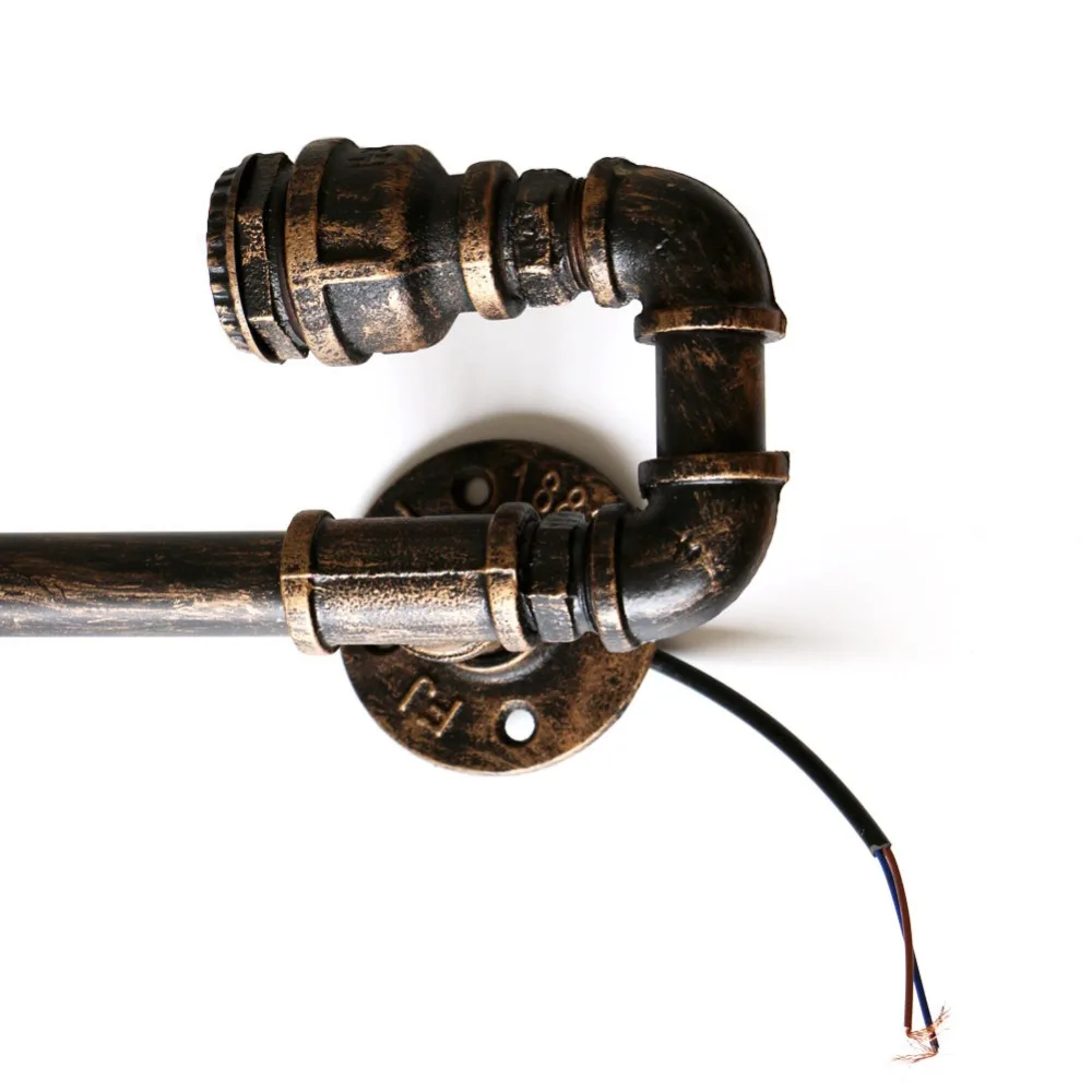 110V-220V Лофт Индустриальные настенные лампы Античные светильники Эдисона с лампами E27 Винтажные трубные лампы для освещения гостиной.