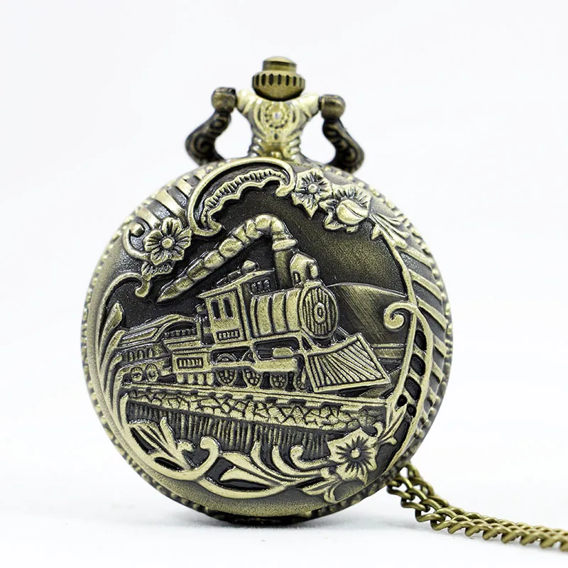 Ретро Бронзовый поезд Передняя локомотив подвеска с изображением локомотива