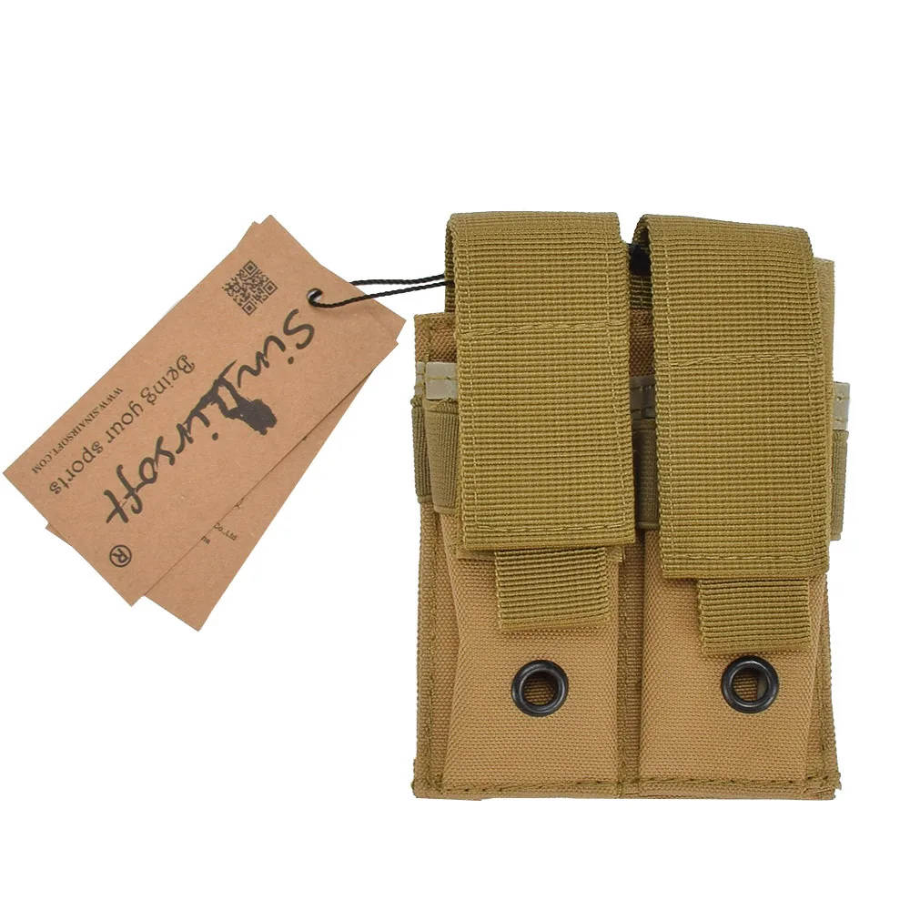 SINAIRSOFR двойной мешочек для журналов нейлоновый Молл зажим кобура страйкбол