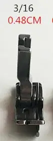 Цельностальная прижимная лапка SP-18 столярная лапка прижимная лапка плоская пластиковая прижимная лапка швейная машина аксессуары SP18 - Цвет: Темный хаки