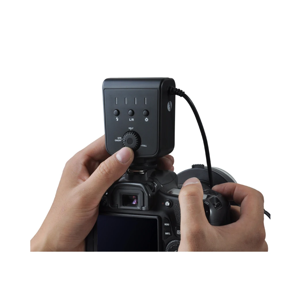 Aputure CRI 95 + Amaran Halo светодиодный кольцо вспышка HN100 для всех Nikon Камера с 8 кольца